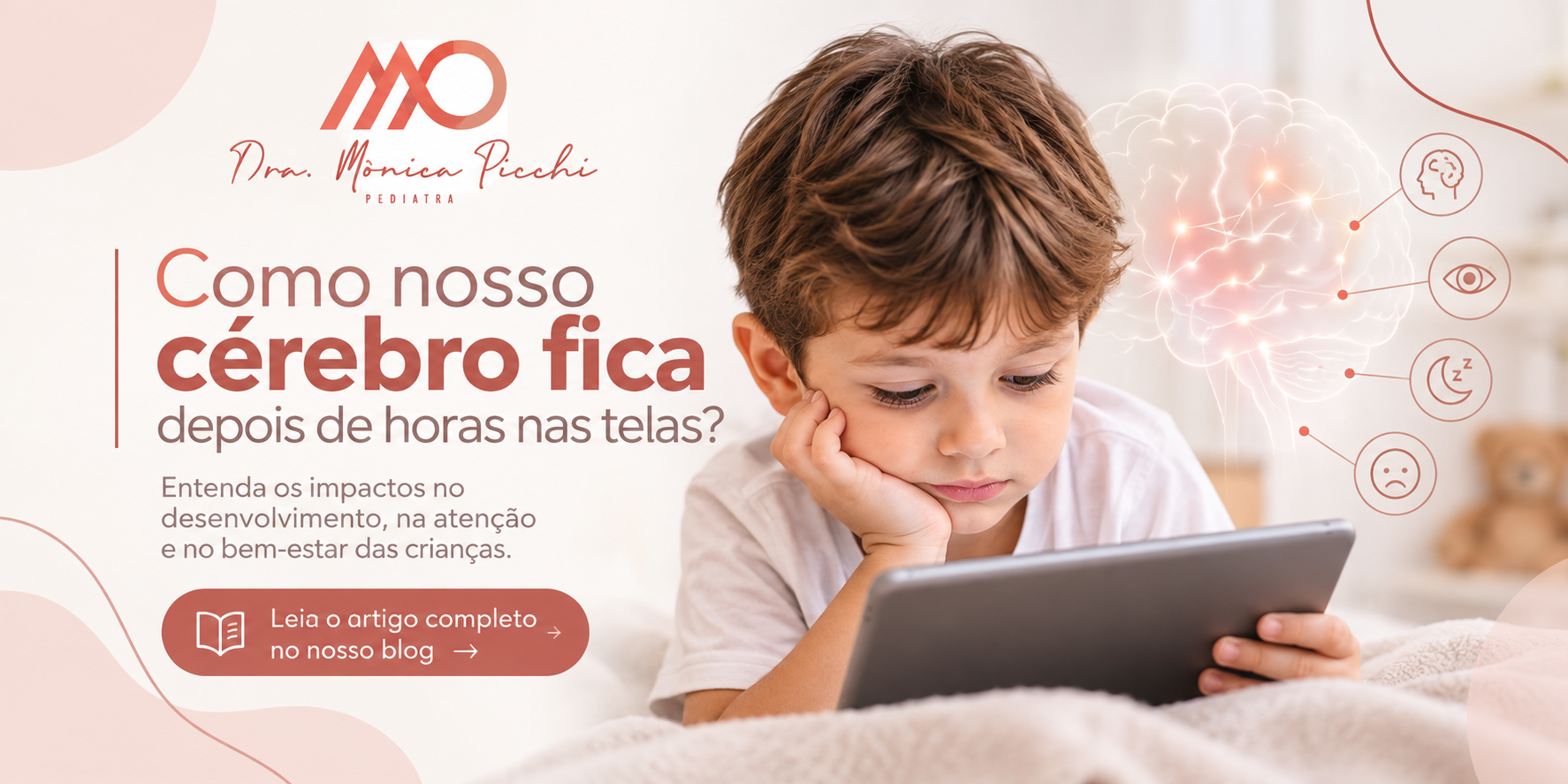 Como nosso cérebro fica depois de horas nas telas?